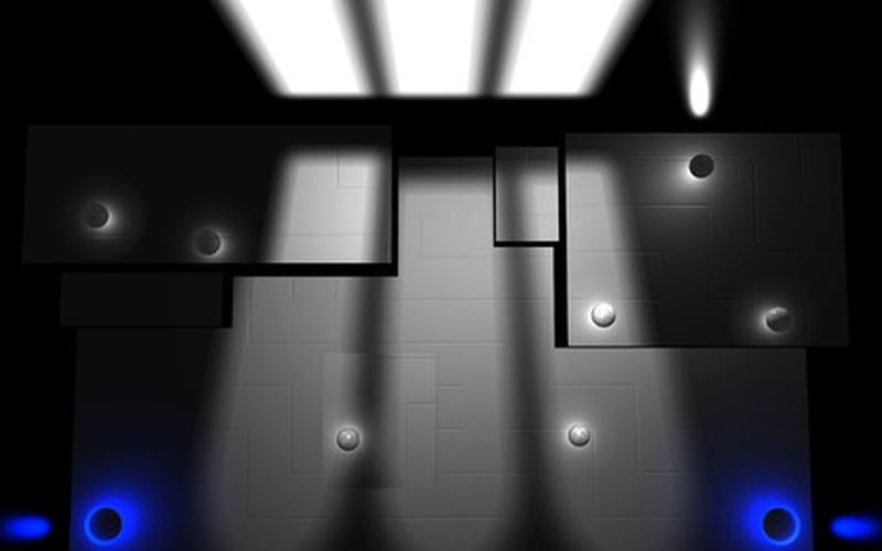 "Glow Ball" - The billiard puzzle game