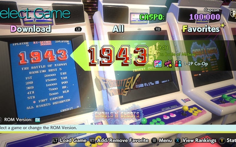 Capcom Arcade Stadium