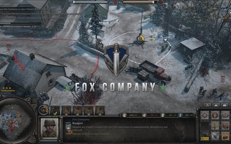 Company of Heroes 2 - Ardennes Assault: Fox Company Rangers