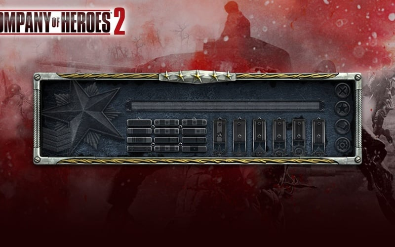 Company of Heroes 2 - Faceplates Collection 4 Company of Heroes 2 - Faceplates Collection